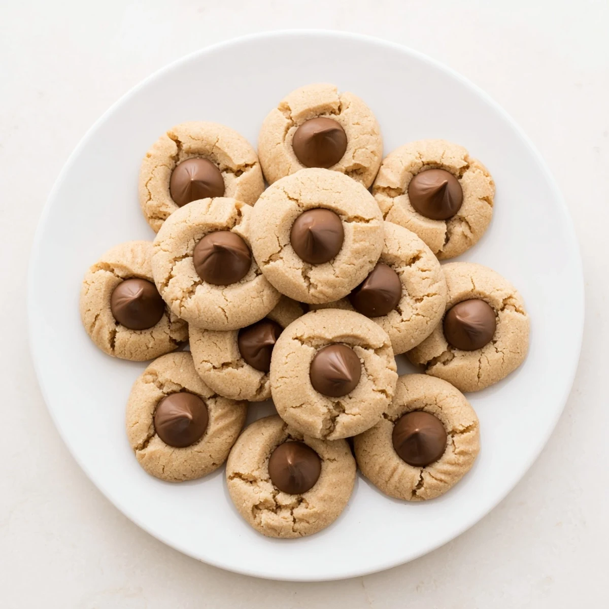 3-Ingredient Peanut Butter Blossoms