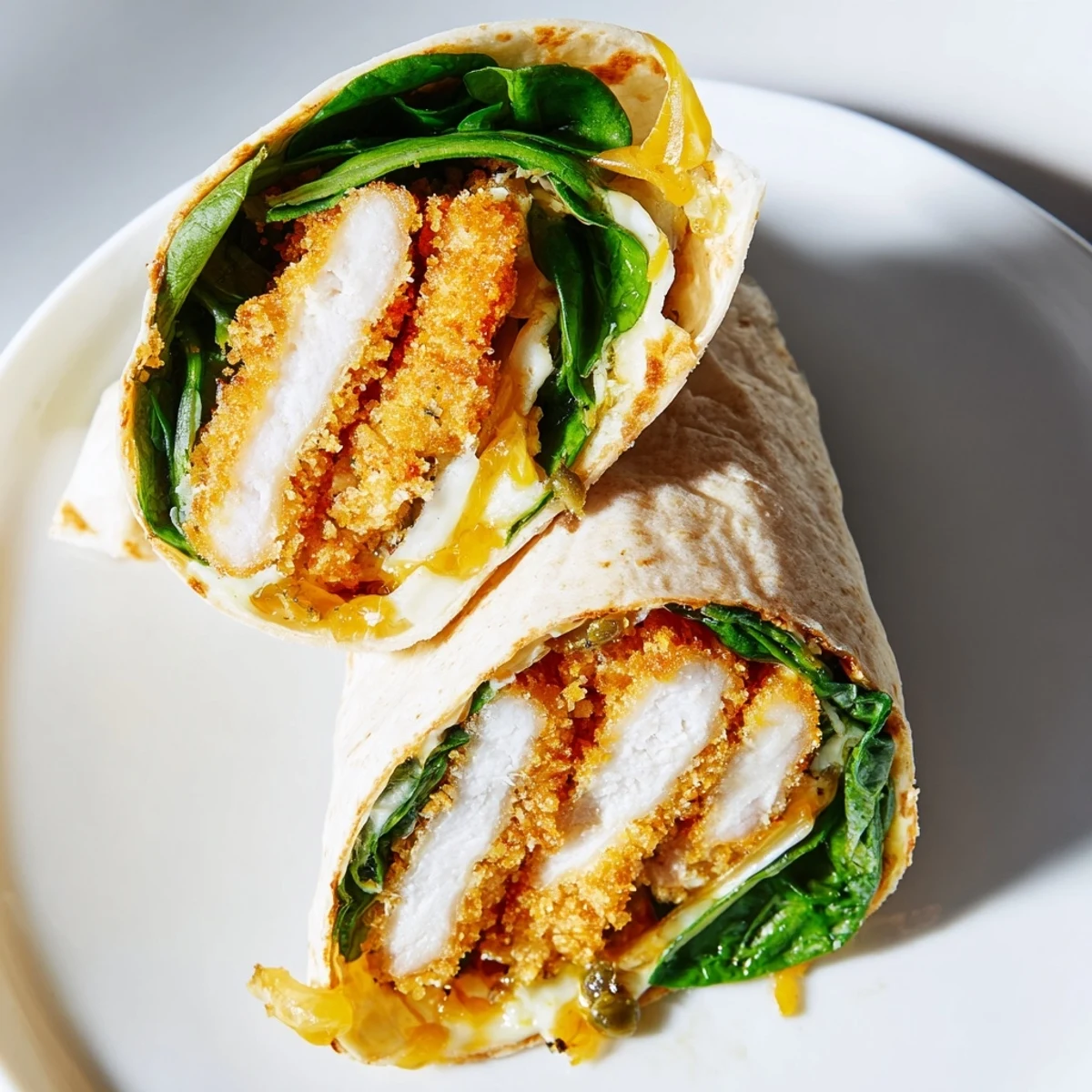 Chicken Piccata Crunch Wrap