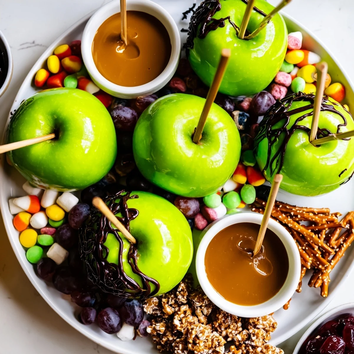 Poison Apple Halloween Treat Board