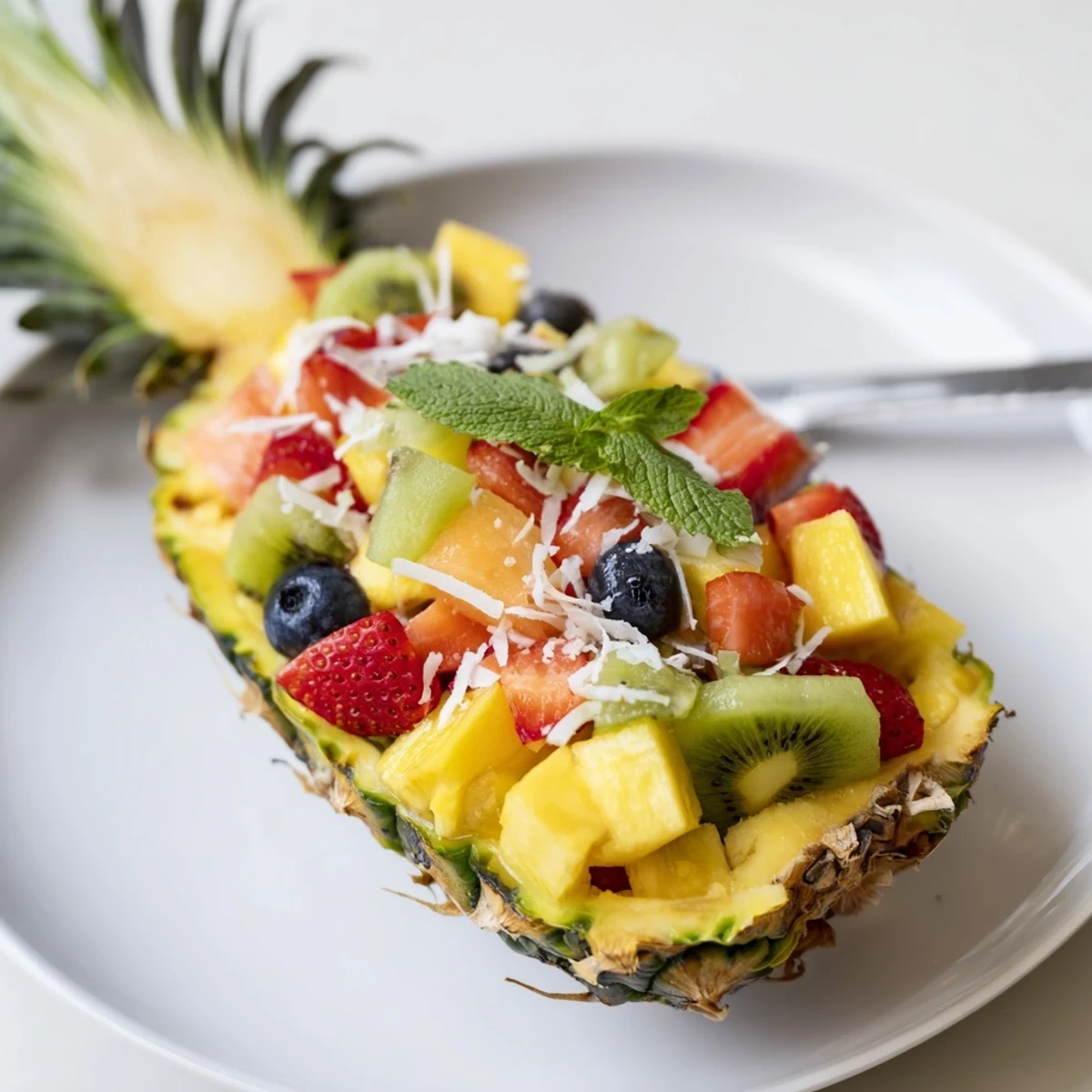 Tropical Bliss Pineapple Boat