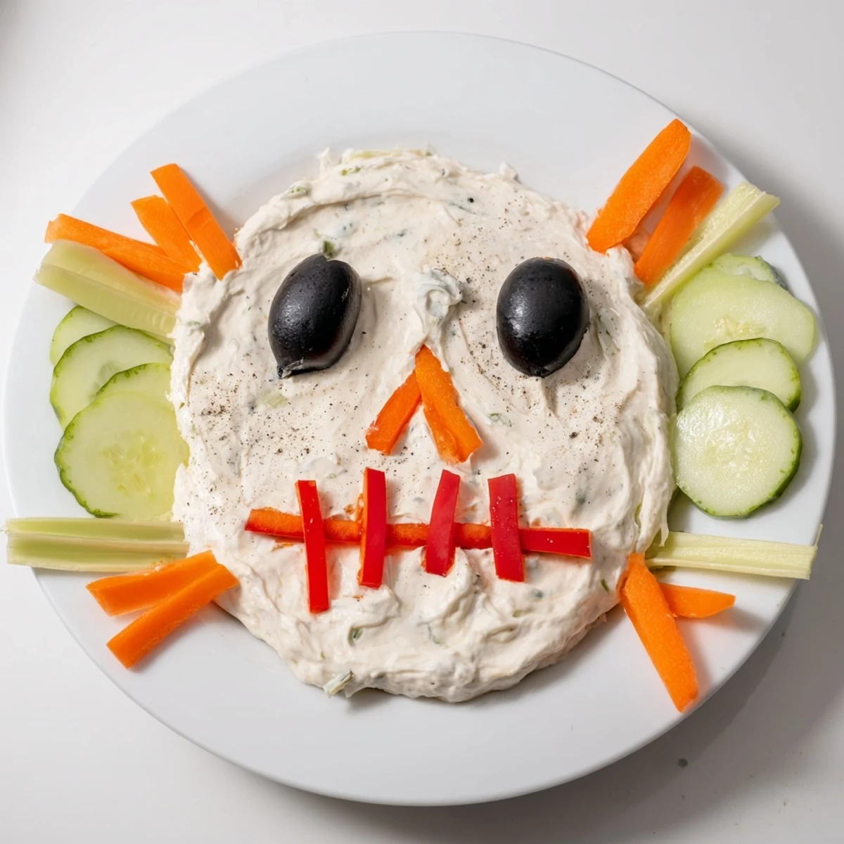 Get creative with this spooky skull & bones spread, a delicious and easy Halloween appetizer idea.