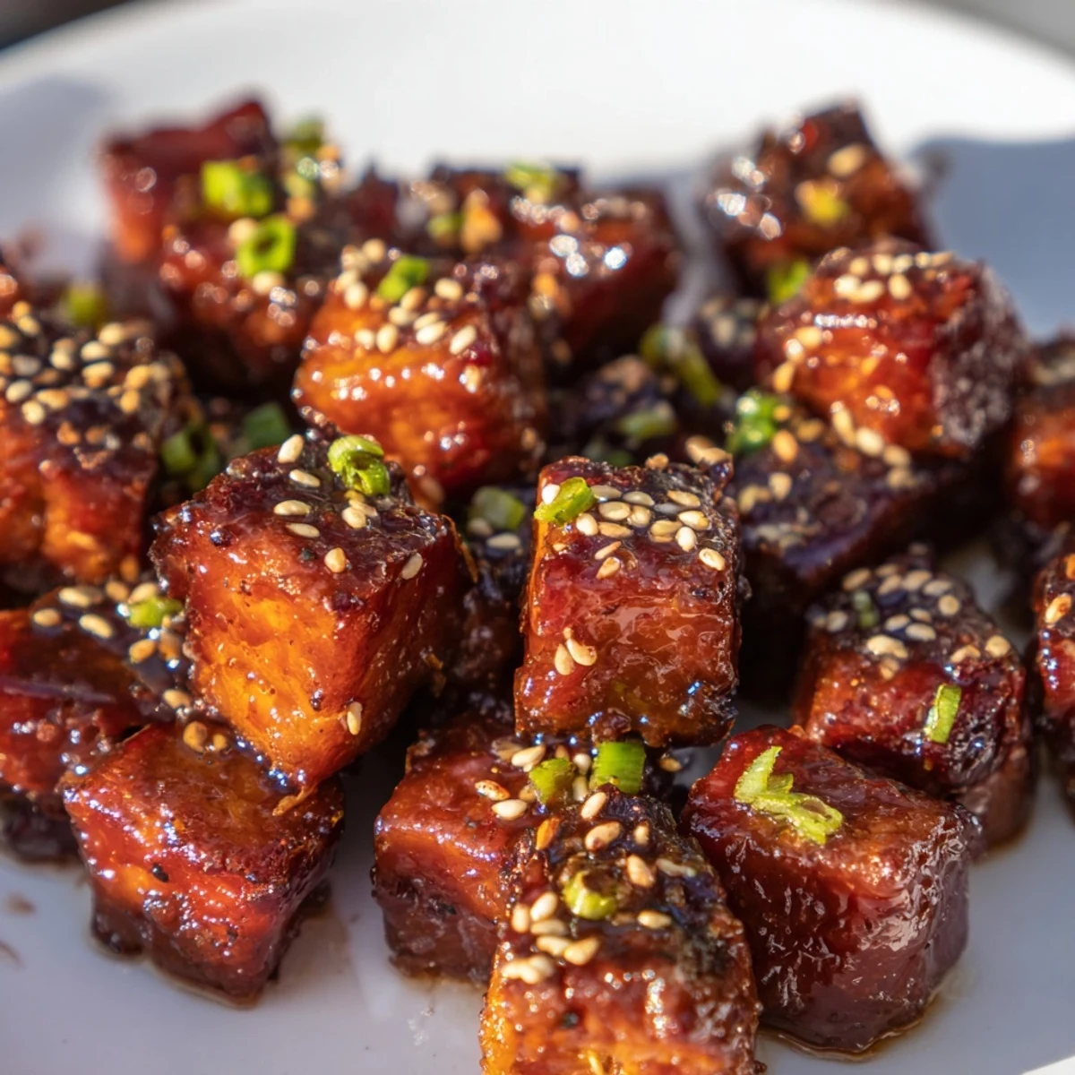 Sweet and savory Air Fryer Turkey/Chicken Bites, air-fried to golden perfection, are ideal appetizers for parties.