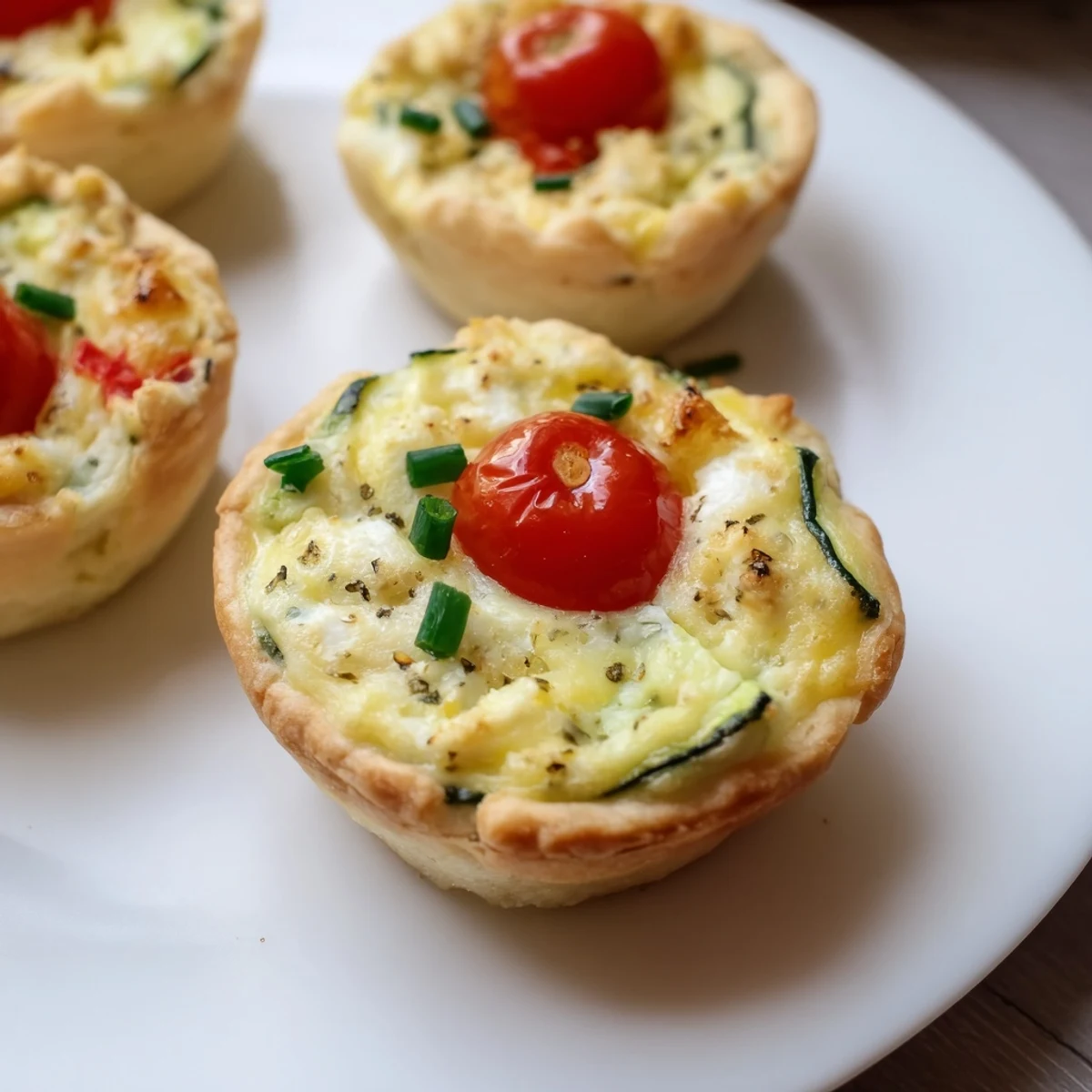 Couronne Florale Mini Quiches