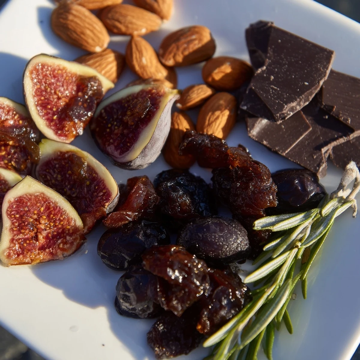 Vibrant cheese and fruit of a Winter Solstice Board, offering savory and sweet flavors to enjoy.