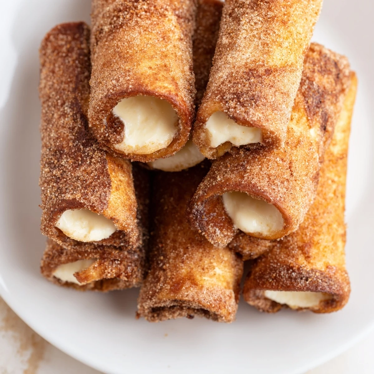Imagine warm, cinnamon-sweet Easy French Toast Roll-Ups with a cream cheese filling, ready to enjoy.
