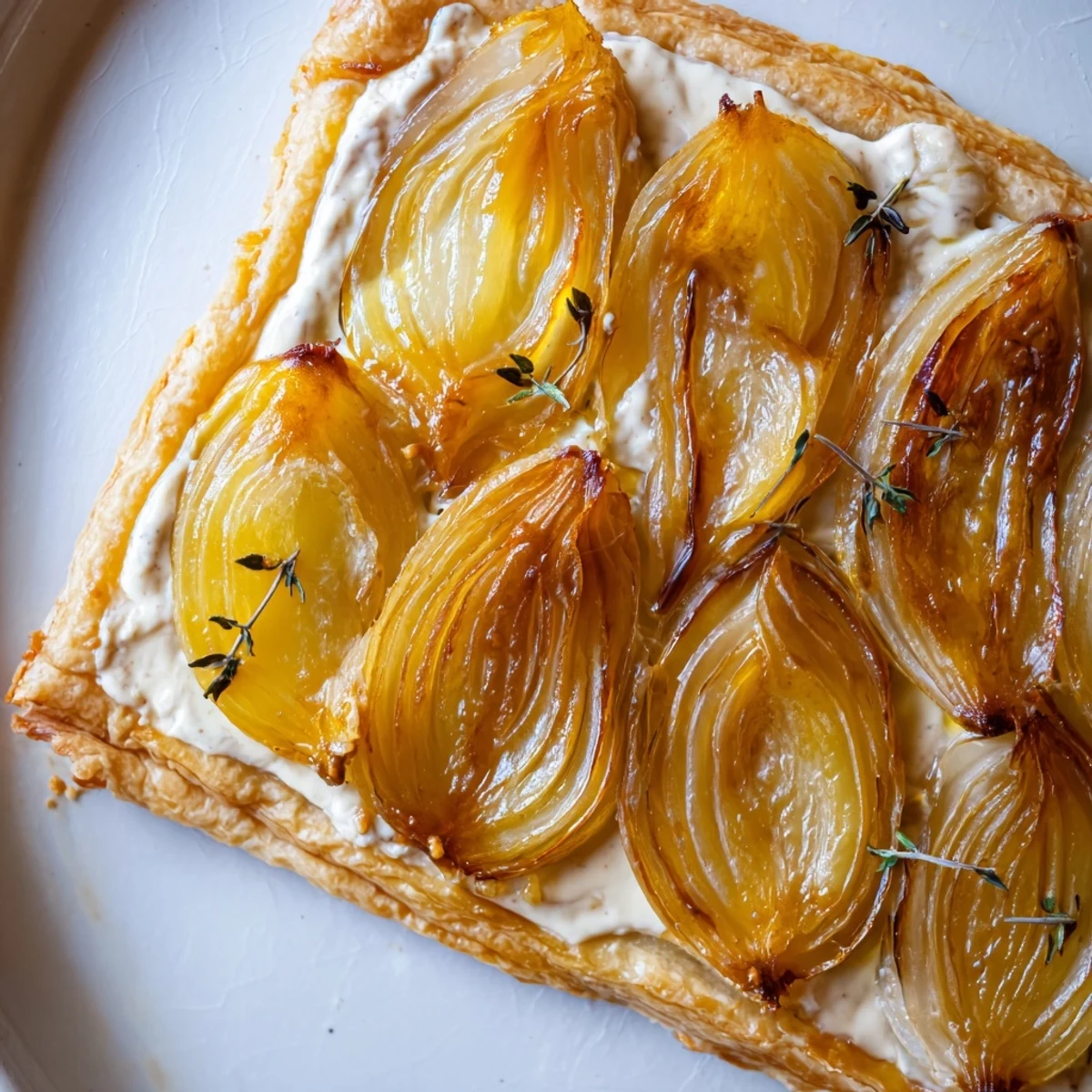 Caramelized Onion Rustic Tart