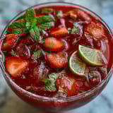 Strawberry Daiquiri Punch Bowl
