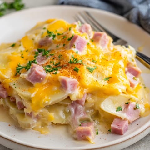 Creamy Cheesy Potato Ham