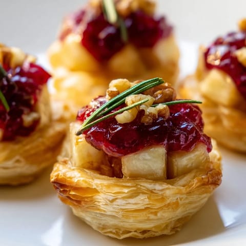 Quick Cranberry Brie Bites