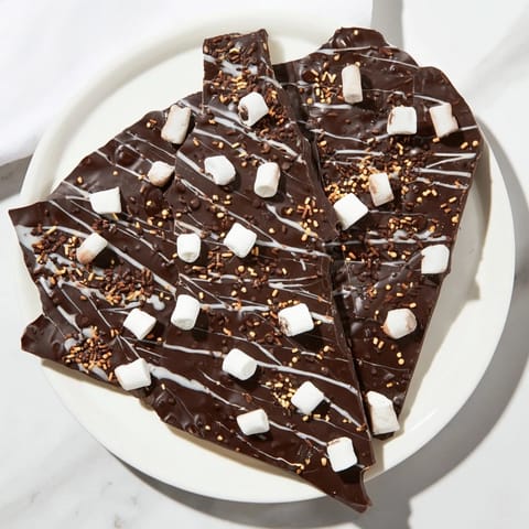 Hot Chocolate Bomb Bark
