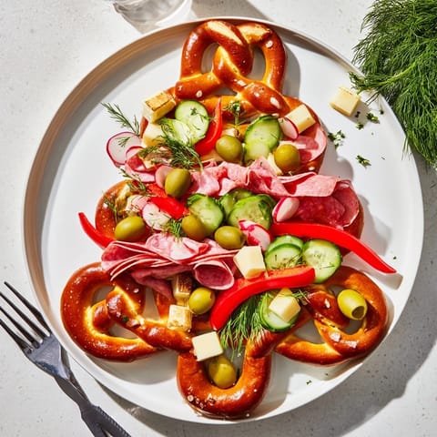 Bretzel Arbre de Vie Platter