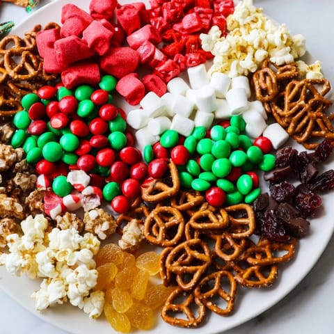 Elf Snack Trail Mix Board
