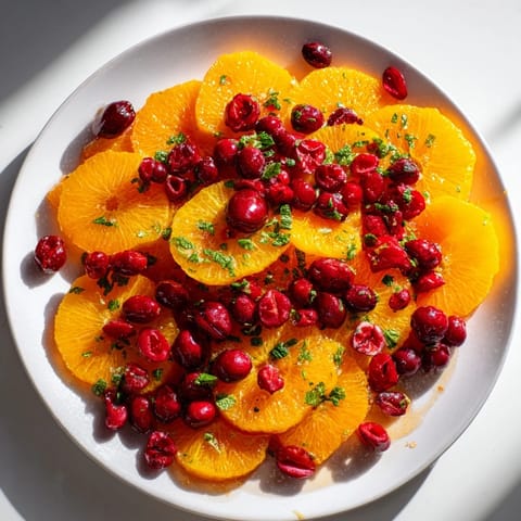 Winter Fruit Orange Cranberries