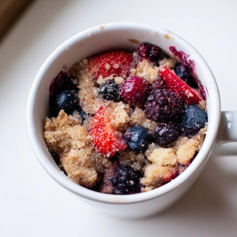 Mixed Berry Cobbler Mug