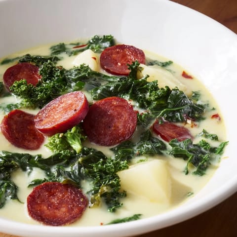 Portuguese Caldo Verde Soup