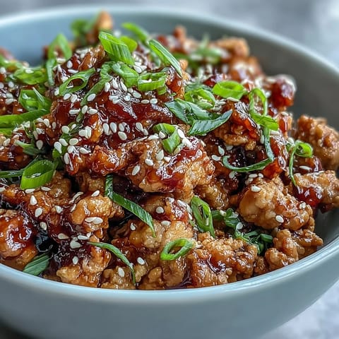 Korean-Style Ground Turkey