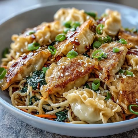 Potsticker Noodle Bowls