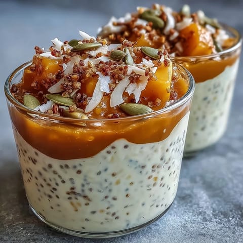 Slim Mango Coconut Chia Cups