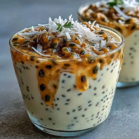 Passionfruit Chia Pudding