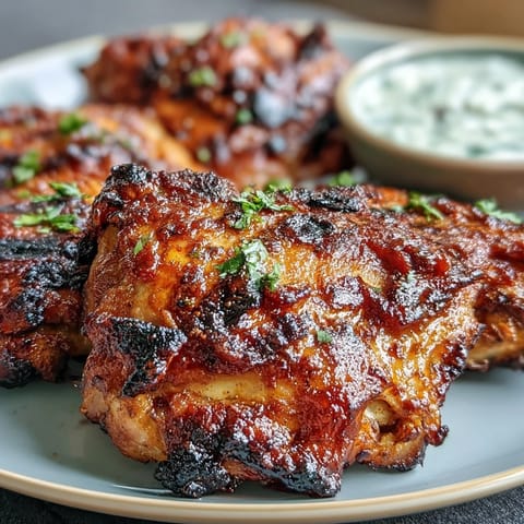 Tandoori Chicken Thighs Spiced