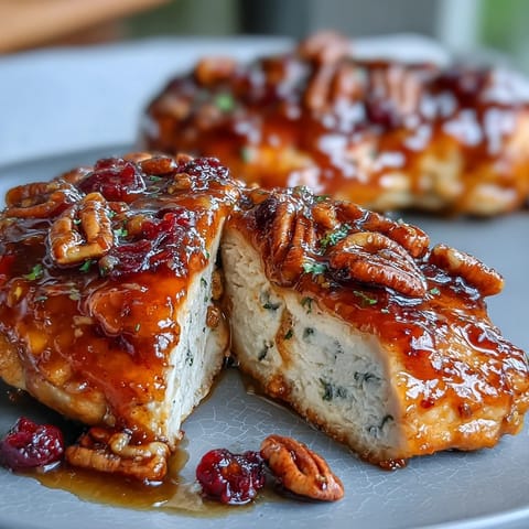 Juicy chicken glazed with maple and Dijon mustard rests on a bed of caramelized sweet potatoes and nutty rice in this comforting bowl.  