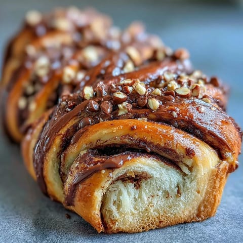 Nutella Babka Loaf