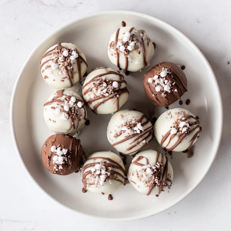Delicious and colorful Simplified Christmas Oreo Truffles, perfect no-bake dessert for holiday enjoyment.