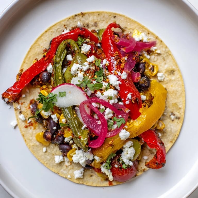 Vibrant Desert Bloom Cactus Taco Board, a Southwestern feast featuring fresh salsas and queso fresco.