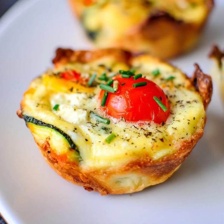 Freshly baked Couronne Florale Mini Quiches, arranged in a beautiful wreath with delicate edible flowers and herbs.