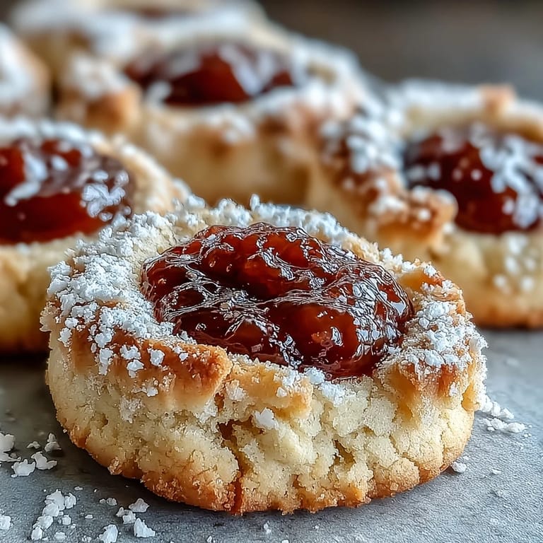 Golden-brown Torticas de Guayaba are stacked high, dusted with powdered sugar.